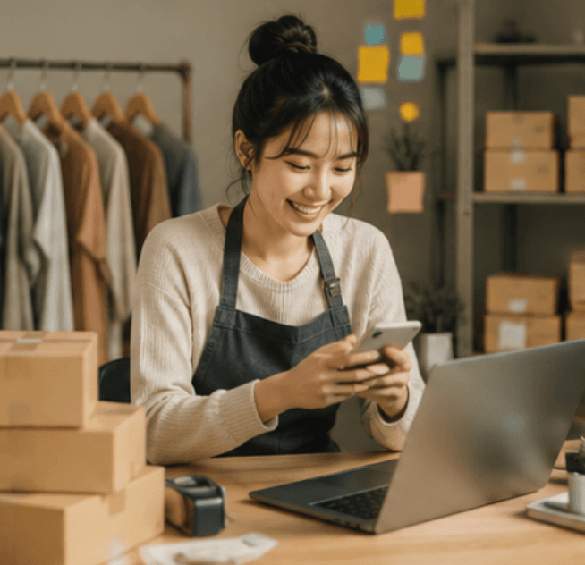 เจ้าของร้านขนมออนไลน์